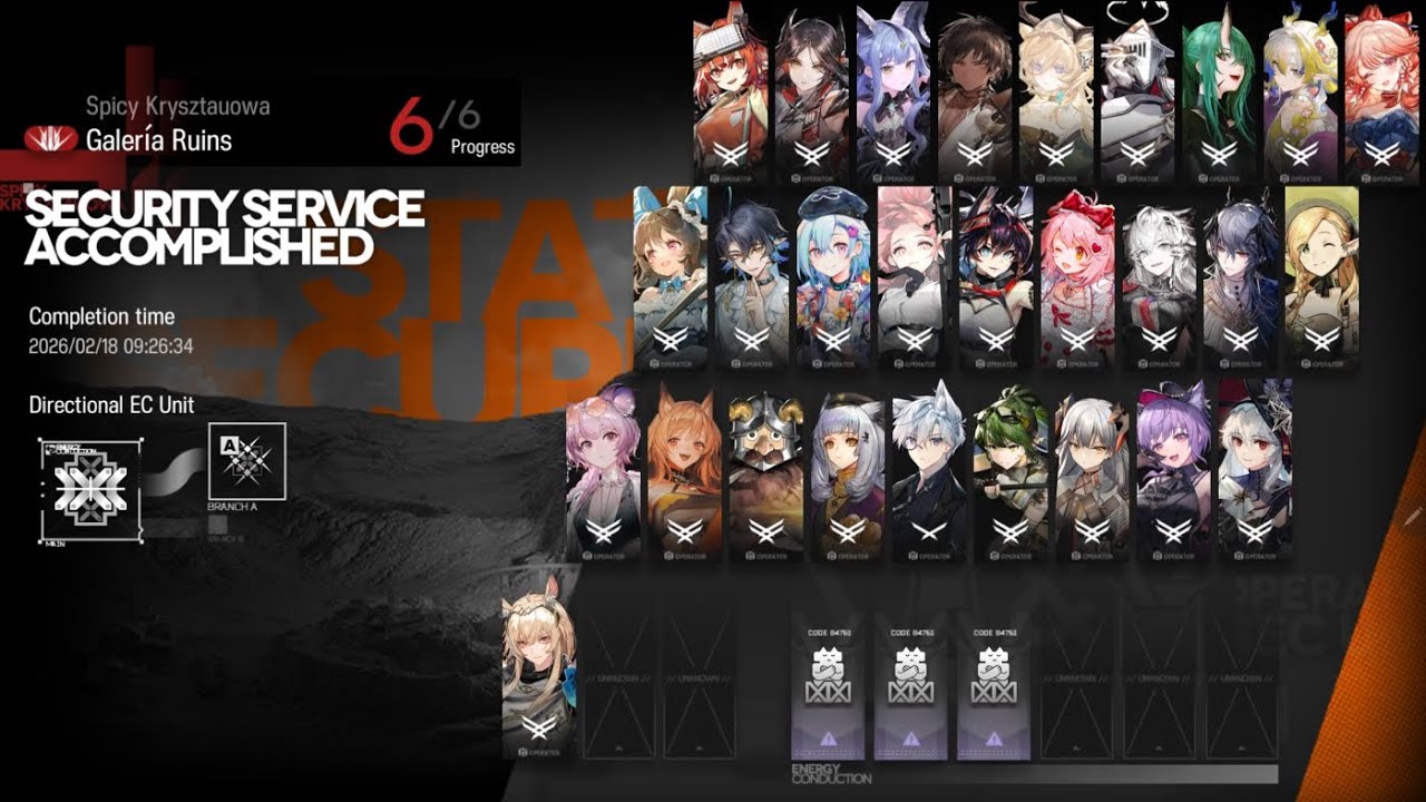 [Arknights] Galería Ruins: Spicy Krysztauowa - Emergency Resupply Difficulty Clear