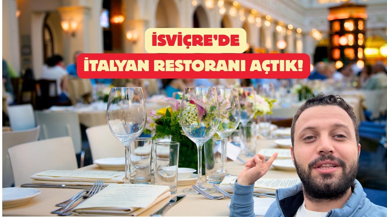 Avrupa’da Hayat Böyle mi? 🇨🇭 | İsviçre’de Sonbahar, Sokaklar ve Yeni Restoran Maceramız!