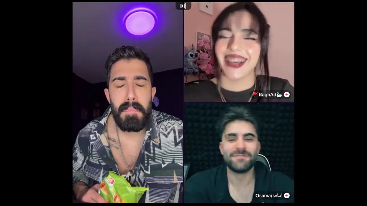 طارق كستات مع وائل ونزار زرغد انصدمت لما سمعت طارق وائل مارح يشوفو يعض لولو تغزل اسامة كيف علاقلهم