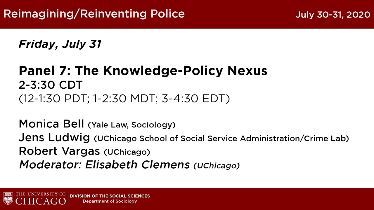 Panel 7: The Knowledge-Policy Nexus