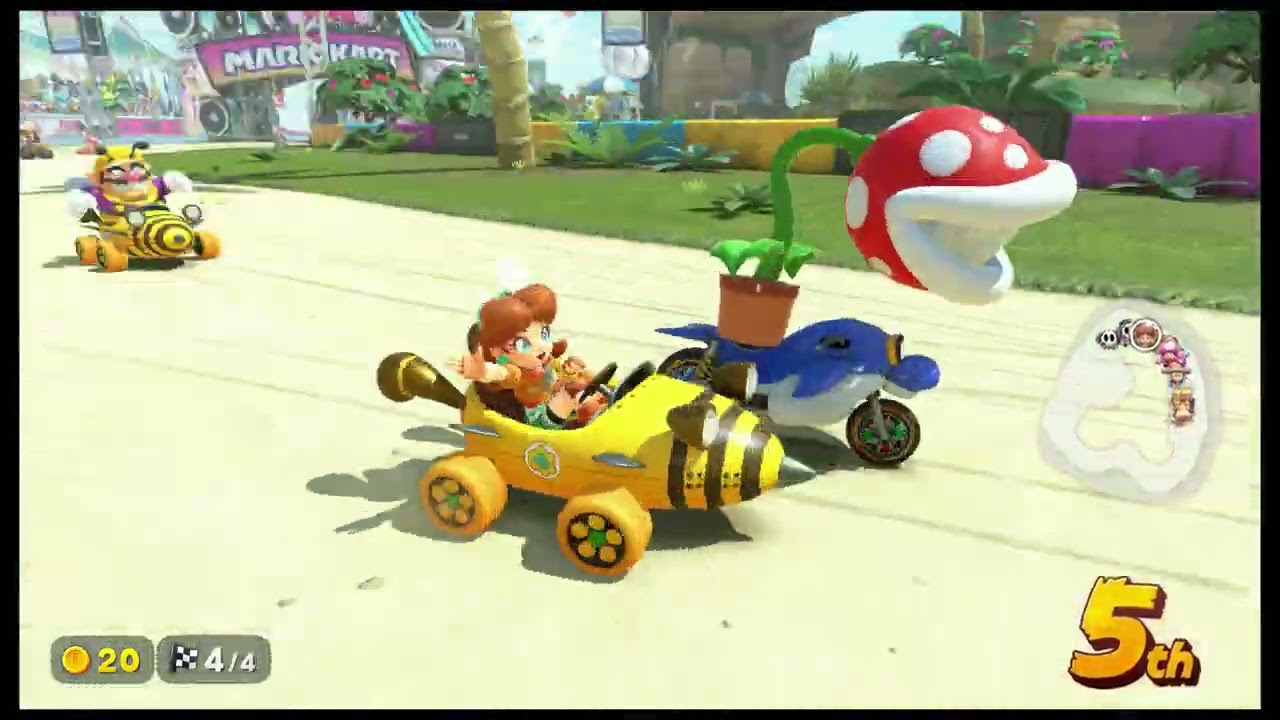 Mario Kart World - Online Races - Road to 8k VR