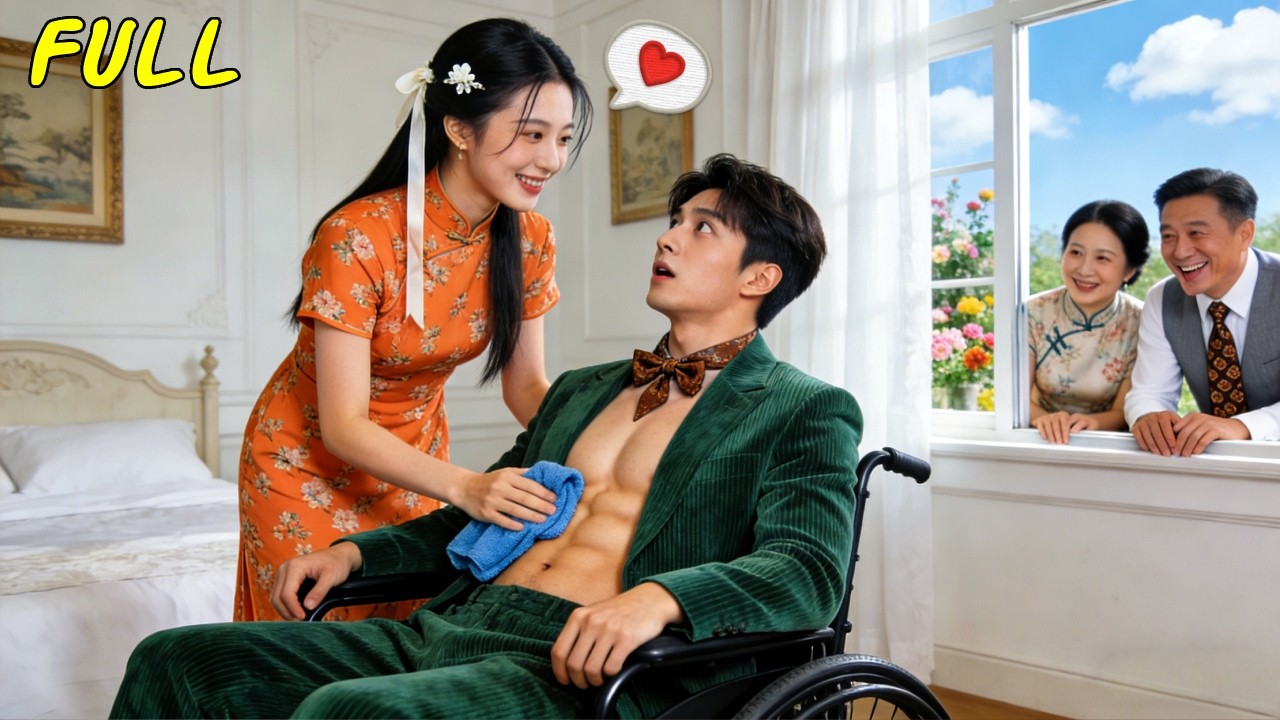 Nadie quiere CEO discapacitado falso—la chica pobre no se inmuta: lo baña y lo toca todo! Amor!