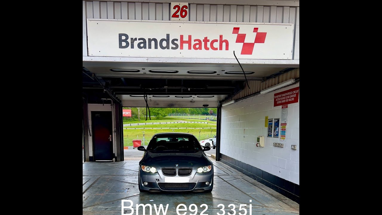 BMW E92 335i Brands Hatch Track Day