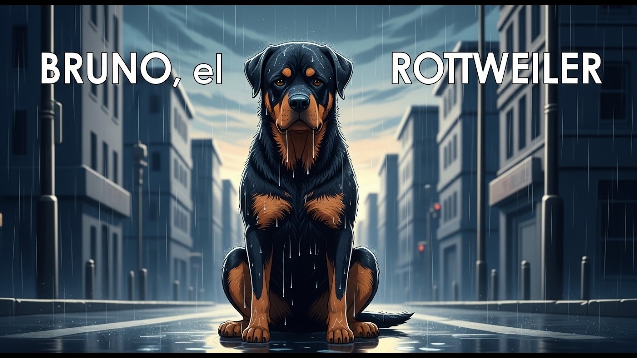 La Vida De Un Perro Callejero/ Bruno, el Rottweiler que durmió bajo la lluvia
