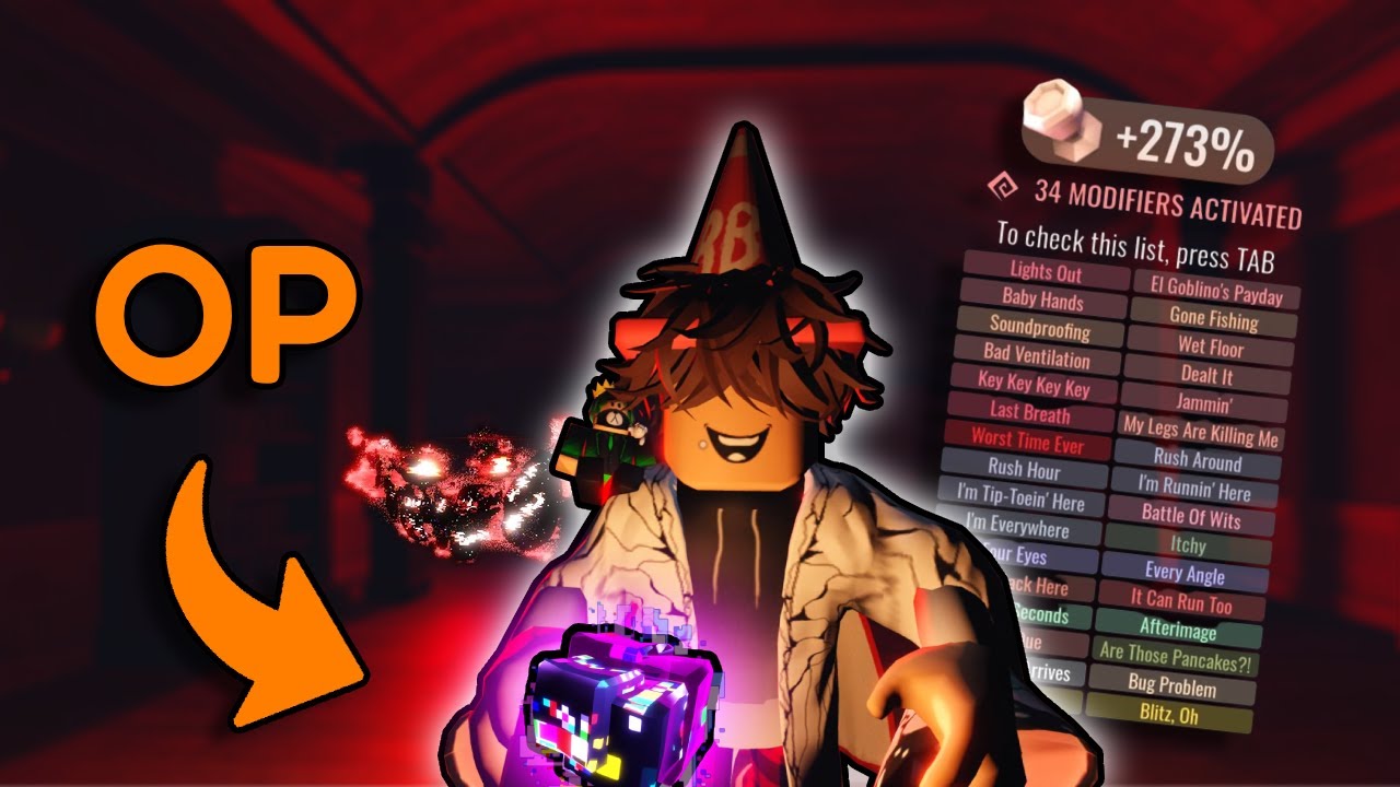 I used an OP Glitch To Beat Doors With +273% (▲395%) Modifiers