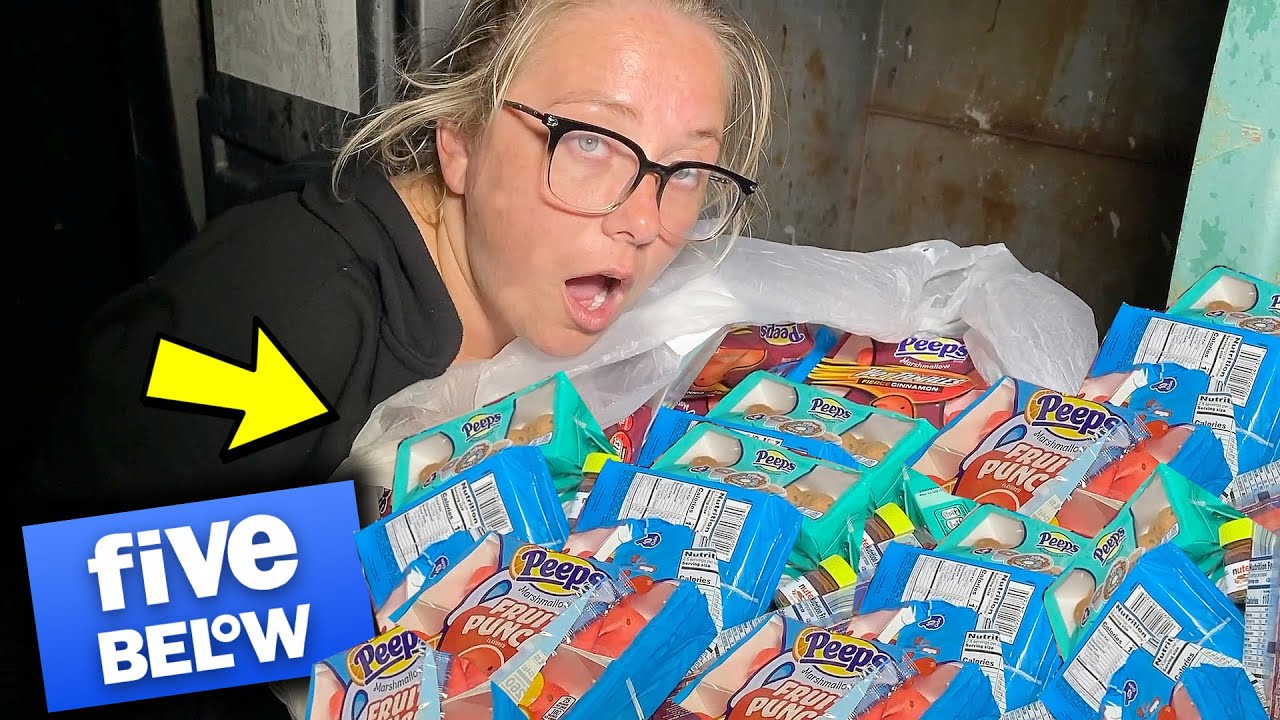 FIVE BELOW EMPLOYEE'S WERE COMING BACK FOR THIS STASH! *BUT WE GOT IT FIRST!