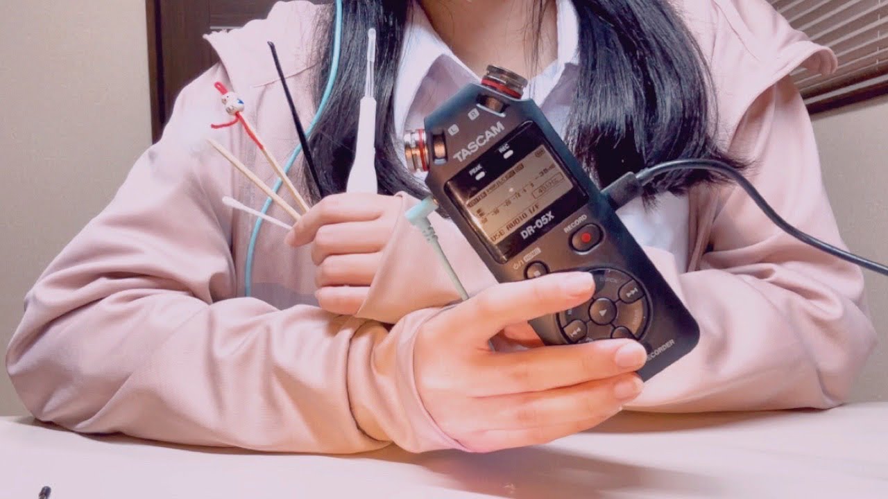 【ASMR】ASMR大好き高校生が本気の耳かきやってみた！