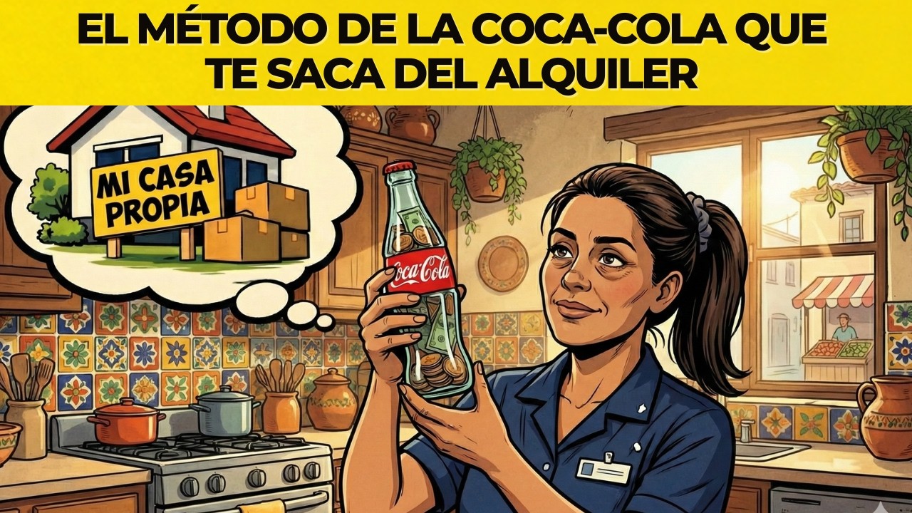 Cómo SEÑORA DEL ASEO de 42 Años usó el Reto de la BOTELLA COCA-COLA y PAGÓ EL ENGANCHE DE SU CASA