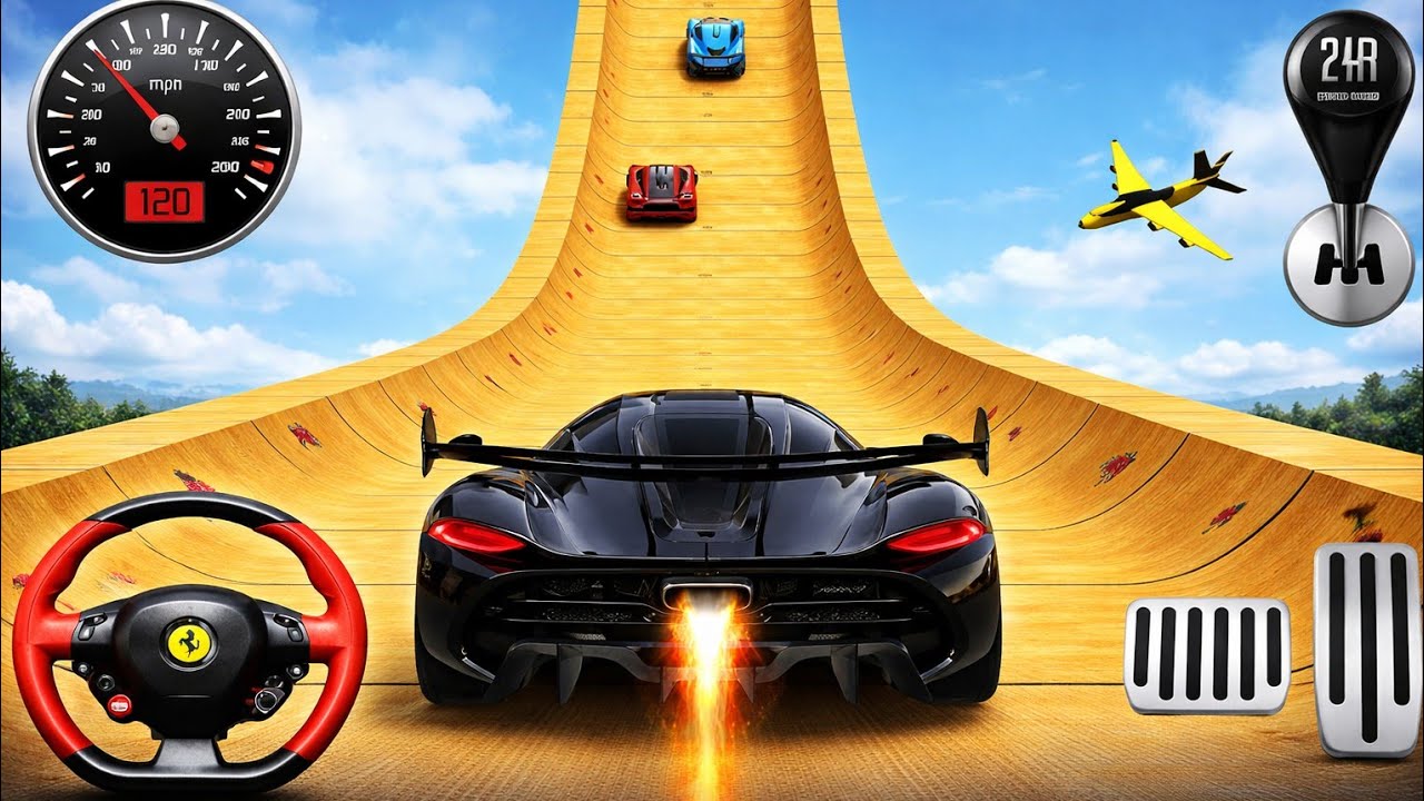 😱Noob vs pro game car racing! GT car resing new game! GT car resing game video ✅