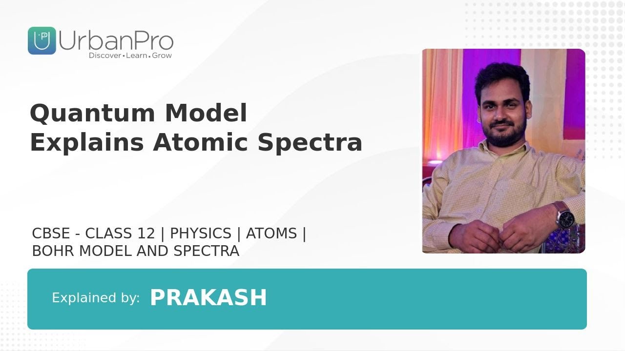 Quantum Model Explains Atomic Spectra | Prakash Jana