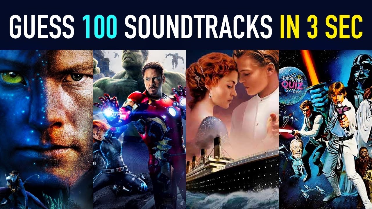 Guess the Movie Soundtrack in 3 Seconds | 100 Movie Themes Quiz