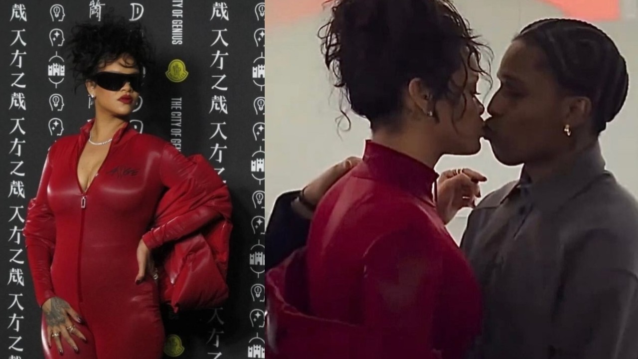 Rihanna & ASAP Rocky’s Unforgettable Appearance at Moncler’s China Event! 🔥 Fashion & Love Goals!