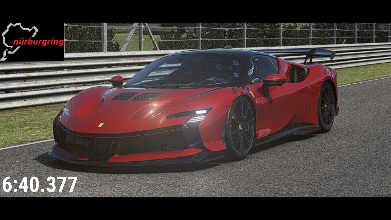 Ferrari SF90XX Stradale 2024 on Nürburgring Nordschleife | Assetto Corsa