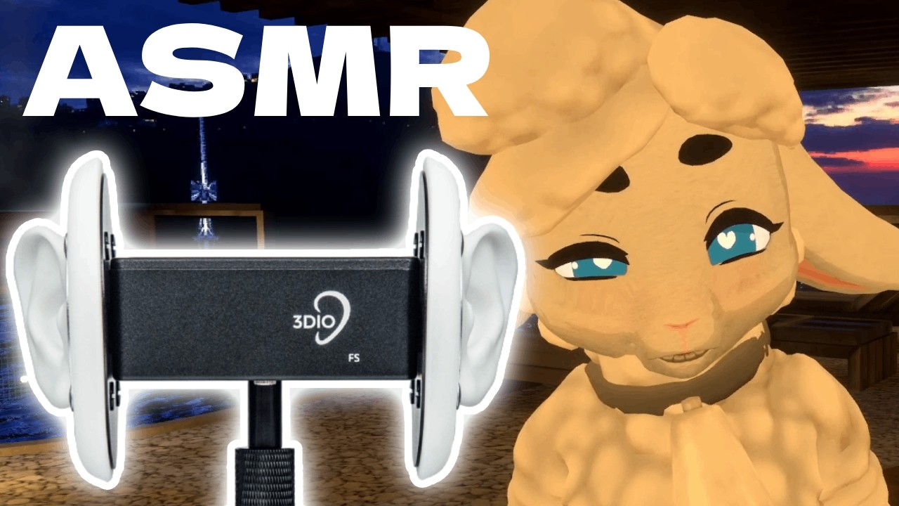 [Furry ASMR] [F4A] My First 3Dio Video [VRChat]