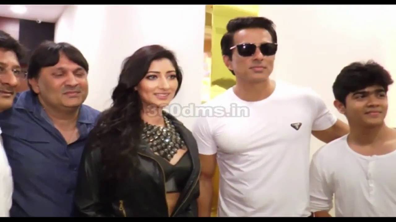 Trailer Launch Of Film WARRIOR SAVITRI - Sonu Sood And Actress Niharica Raizada