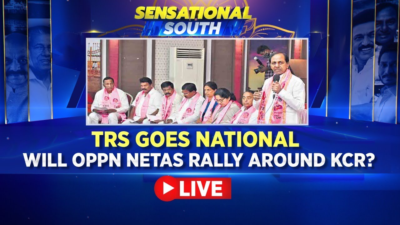 Telangana News LIVE | TRS Goes National, Can KCR Unite Opposition? | KCR News Live | News18 Live