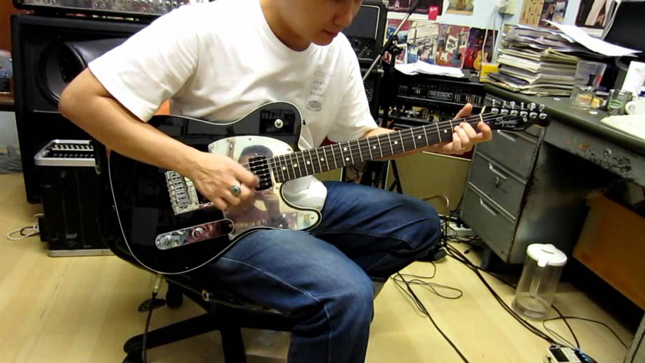 Squier Telecaster John 5 Guitar Clean Sound