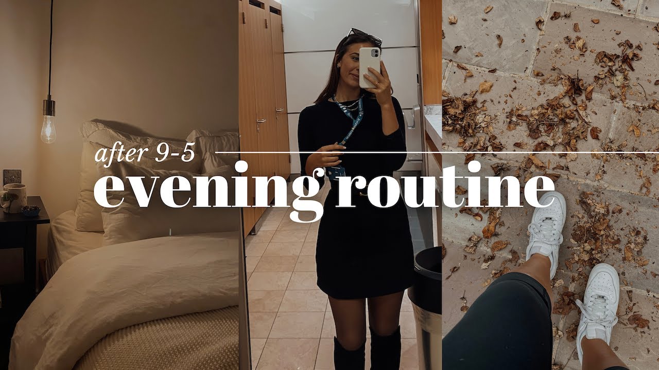 PRODUCTIVE FALL EVENING ROUTINE 🍂🕯| cosy and realistic night routine after busy 9-5