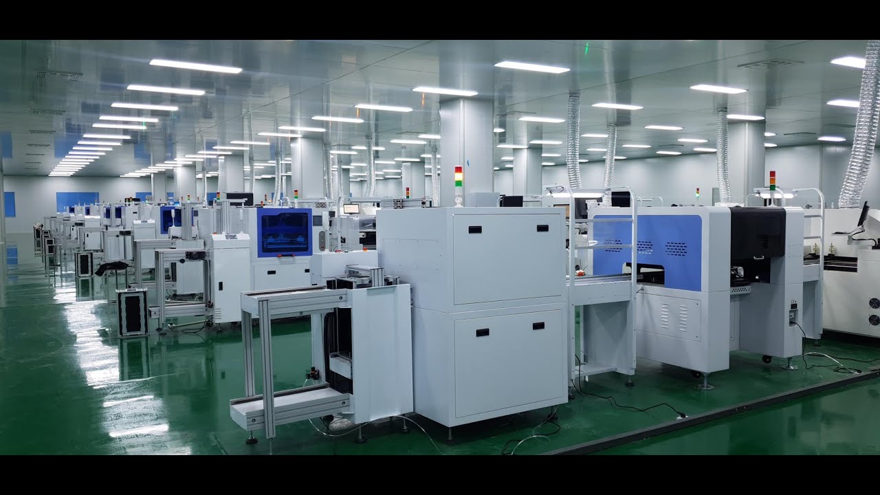 How  look a new SMT assembly factory in China. Assembly bare PCB with SMD components.