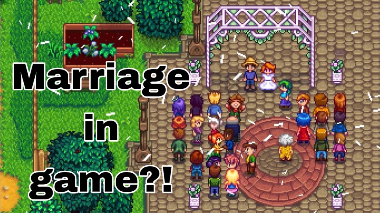 Marriage potential in Stardew Valley