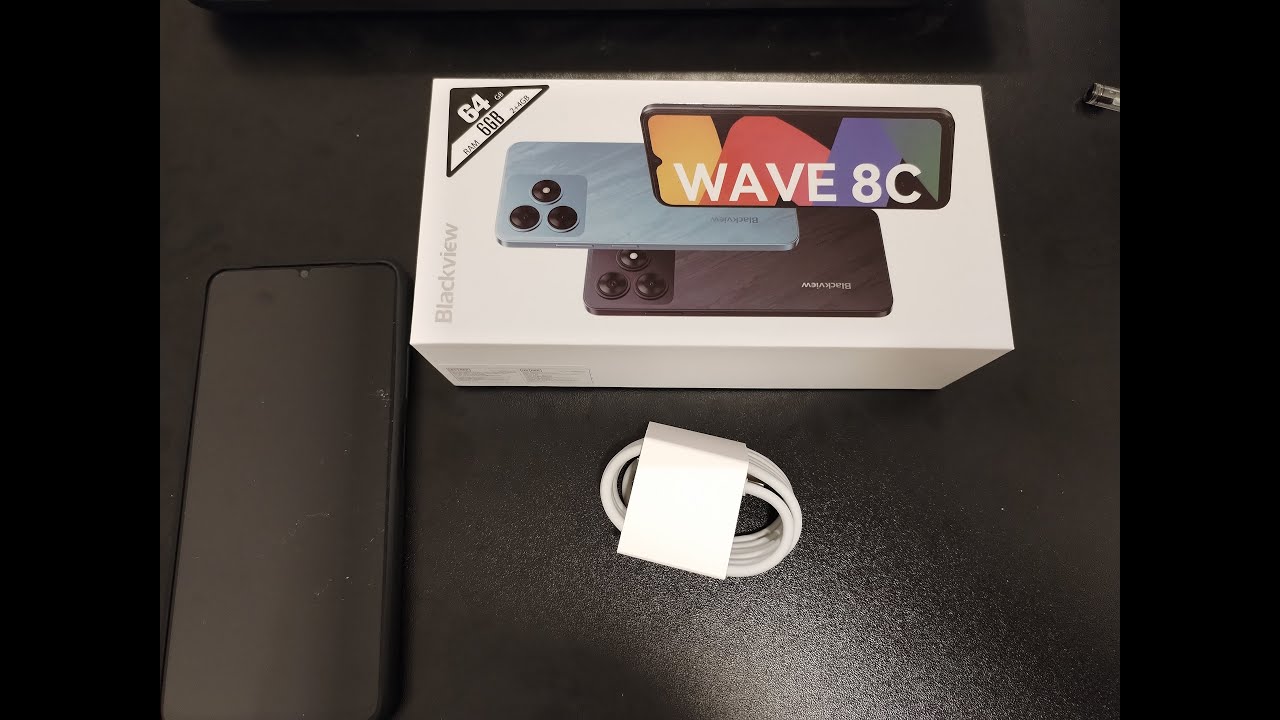 Unboxing the WAVE 8C Android BlackView