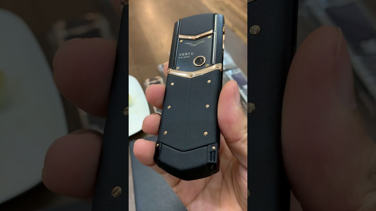 Video điện thoại vertu trung quốc fake ĐEN ĐIỂM V&Agrave;NG LH 0984237011 CHỈ 2,6TR