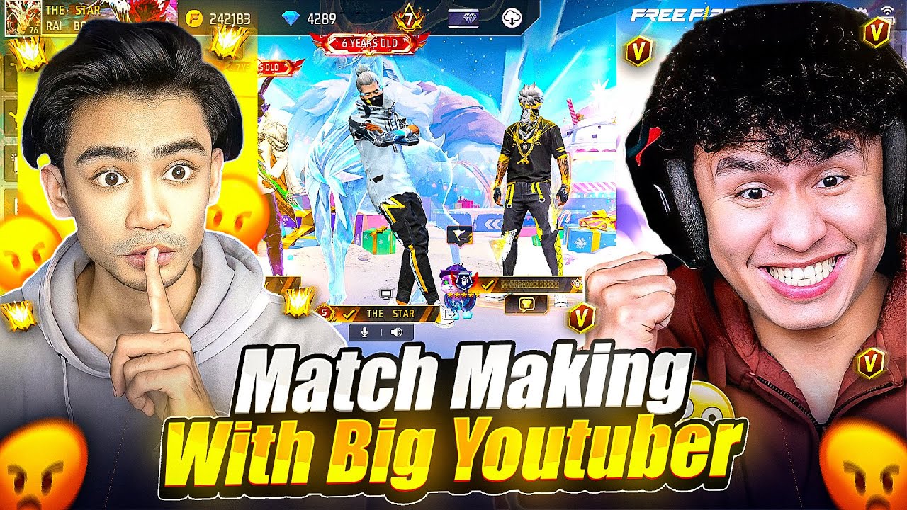 MATCHMAKING WITH A BIG STREAMER || THE STAR