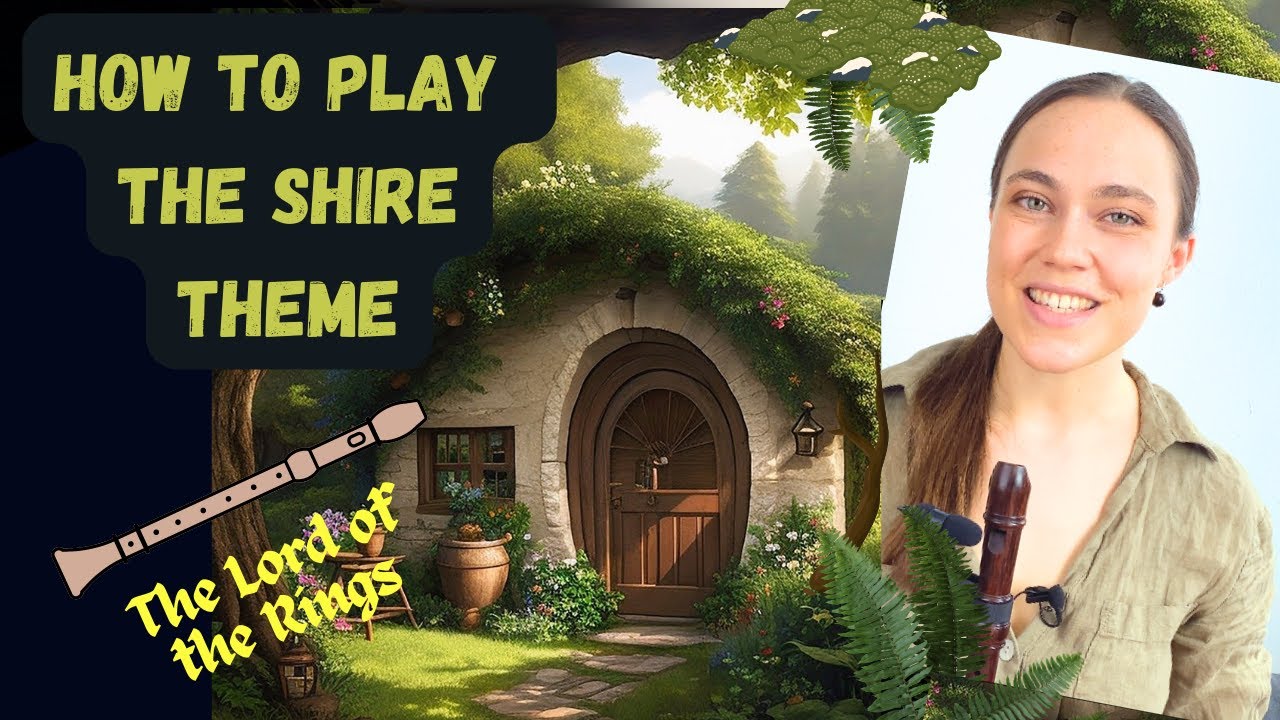 How to play THE SHIRE (Lord of The Rings) I Recorder Tutorial