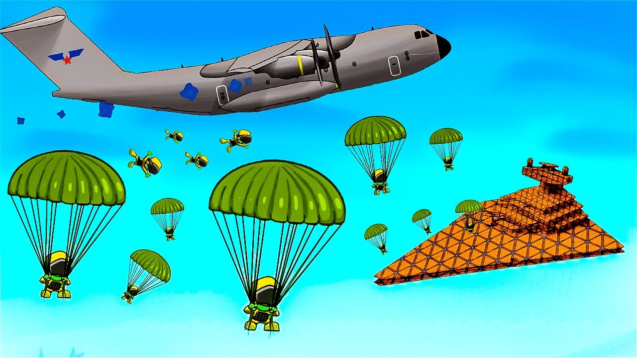 PARATROOPER INVASION To Take Over the Star Destroyer in FORTS