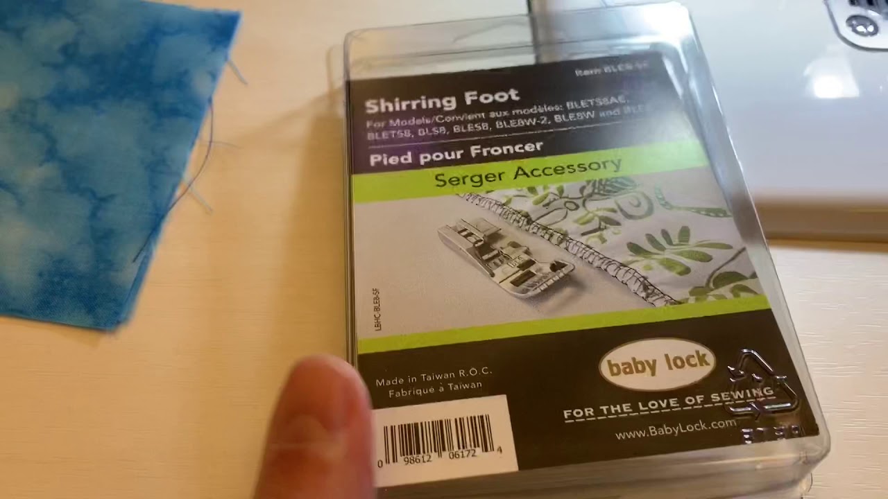 Baby Lock Shirring Foot