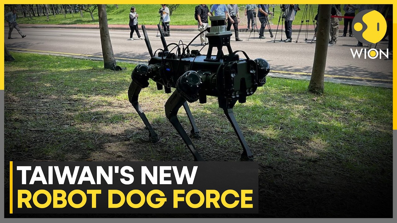 Taiwan Deploys Robot Dogs for Island Patrols as South China Sea Tensions Grow | WION