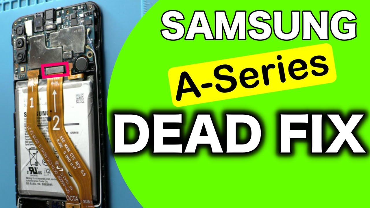 ⚠️ Your Samsung Galaxy A10, A20, A30, A50  Completely Dead, Not Charging, or Refusing to Turn On?