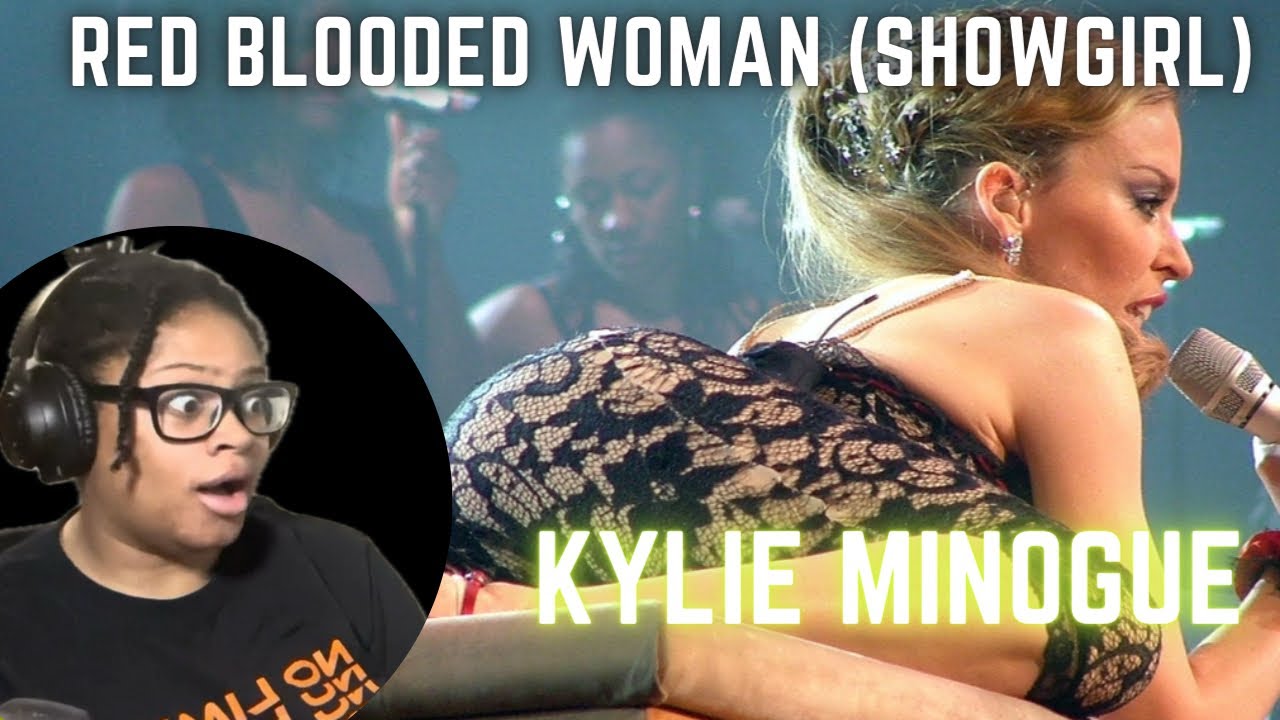 Kylie Minogue- Red Blooded Woman (Showgirl Live) Reaction! #kylie #showgirl #music