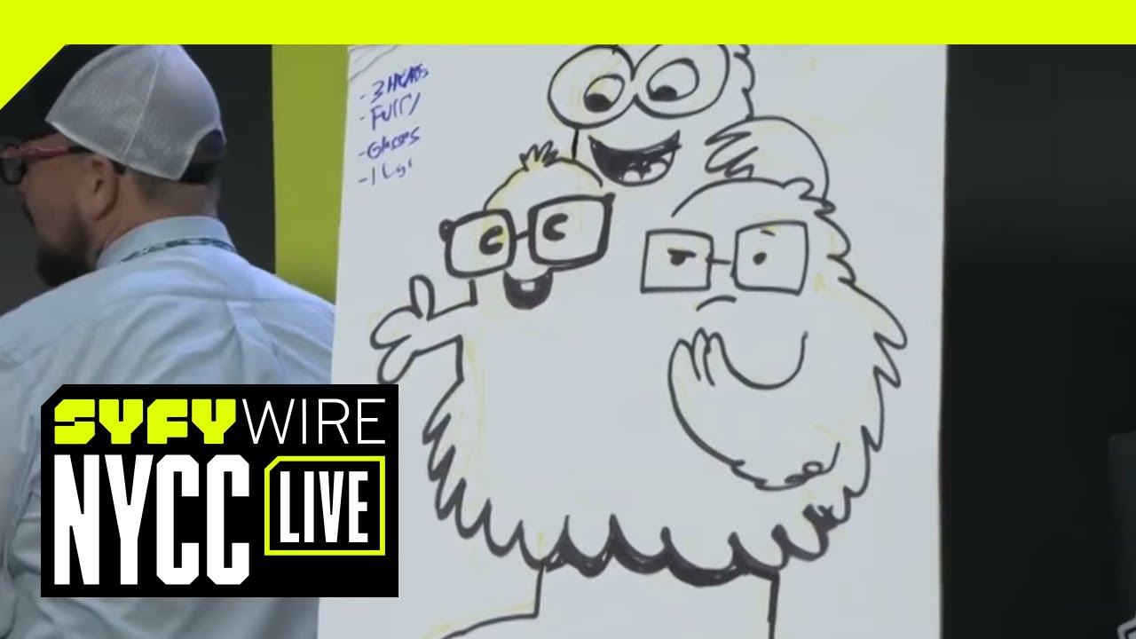 Artist vs Artist! Oni Press Monster Sketch Battle | NYCC 2018 | SYFY WIRE