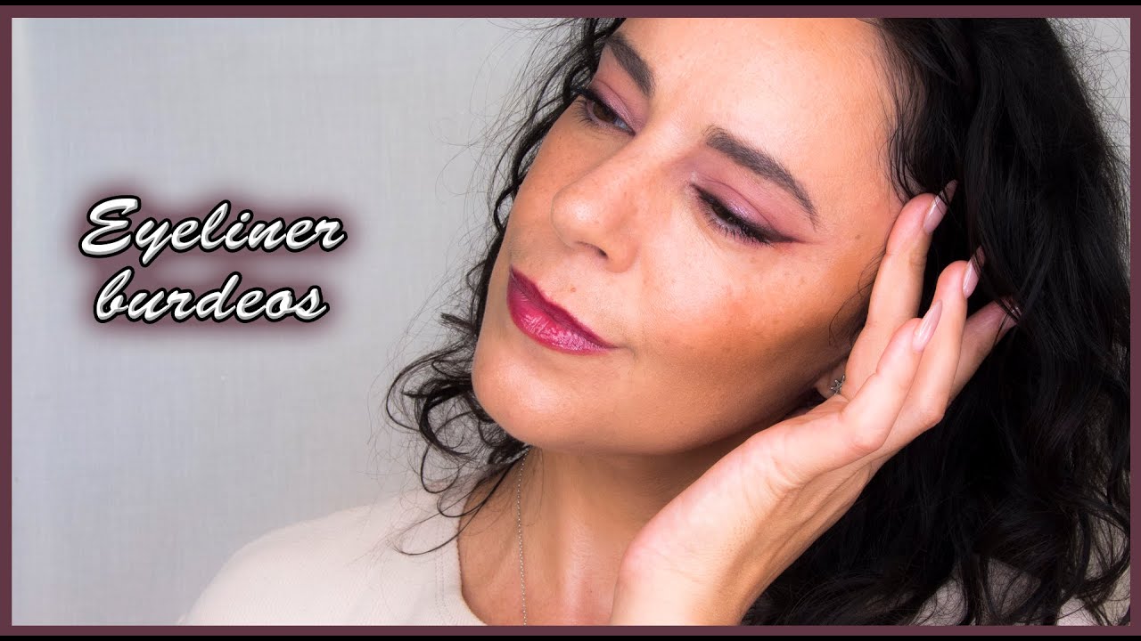 Eyeliner burdeos, look boda Celia, probando novedades | Silvia Quirós