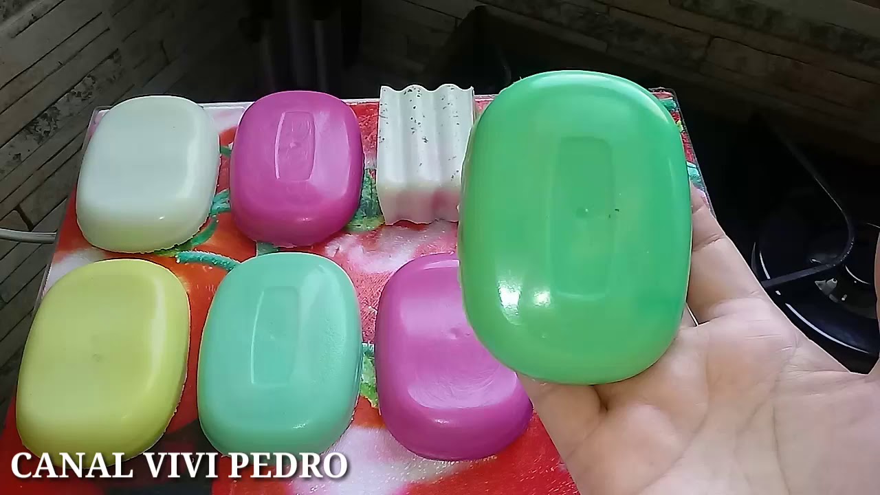 Faça seu sabonete caseiro DURO EM BARRA