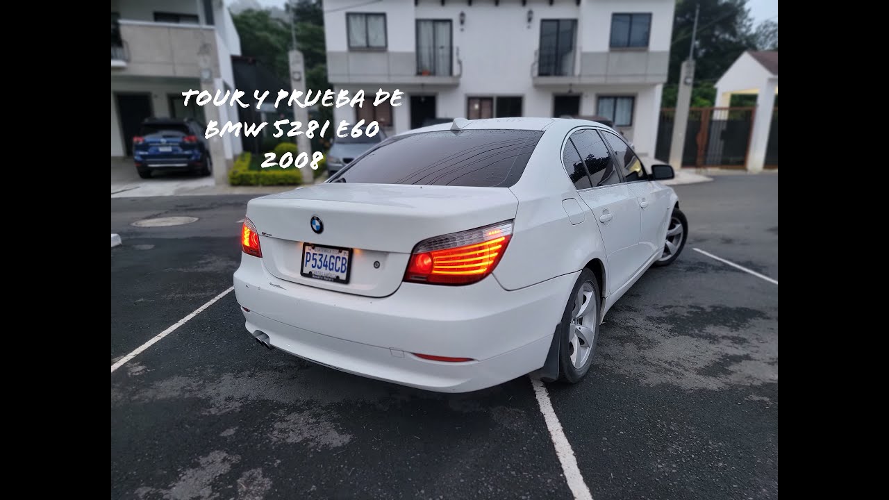 Tour y Prueba BMW 528i E60 2008