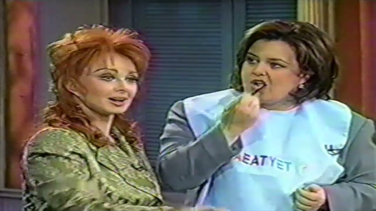 Naomi Judd & Michael Bolton | The Rosie O'Donnell Show (1997) - Cooking Segment