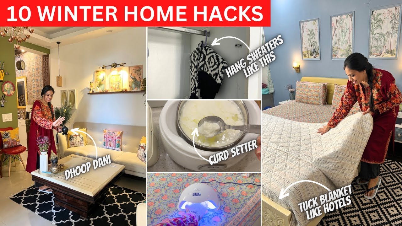 10 Amazing & New Winter Home & Kitchen Hacks | Preparing Laddos for Winters