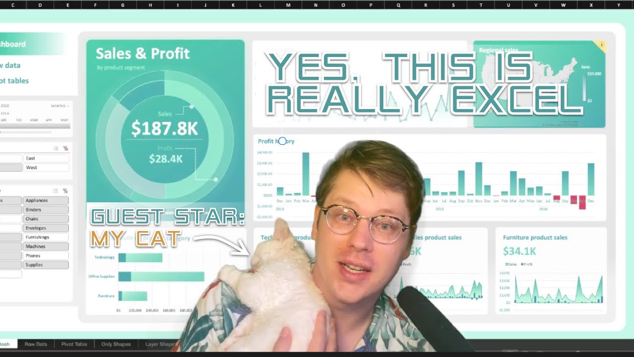 Building a dynamic Excel dashboard on Mac (part 1)