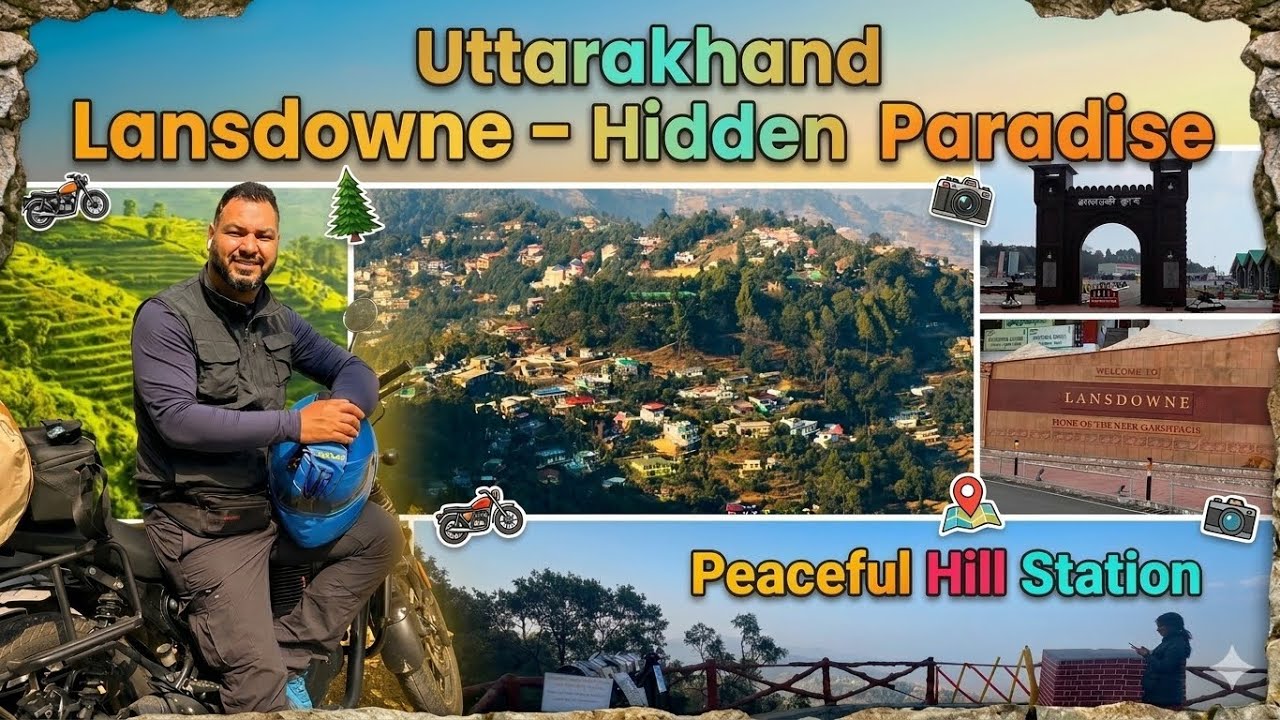 उत्तराखंड का छुपा हुआ स्वर्ग – लैंसडाउन 😍 | शांत पहाड़, खूबसूरत व्यू और नेचर का असली मज़ा