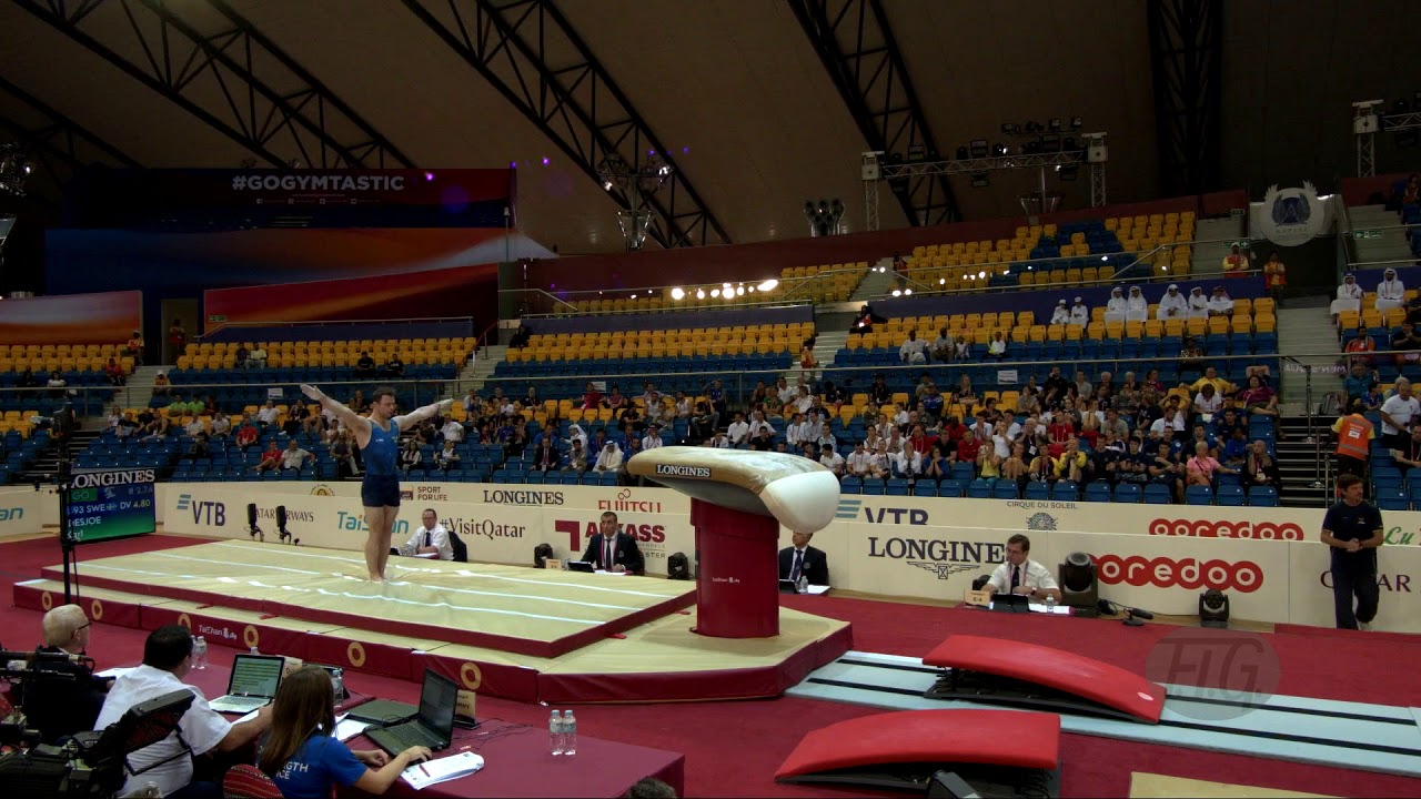 IDESJOE Karl (SWE) - 2018 Artistic Worlds, Doha (QAT) - Qualifications Vault 1