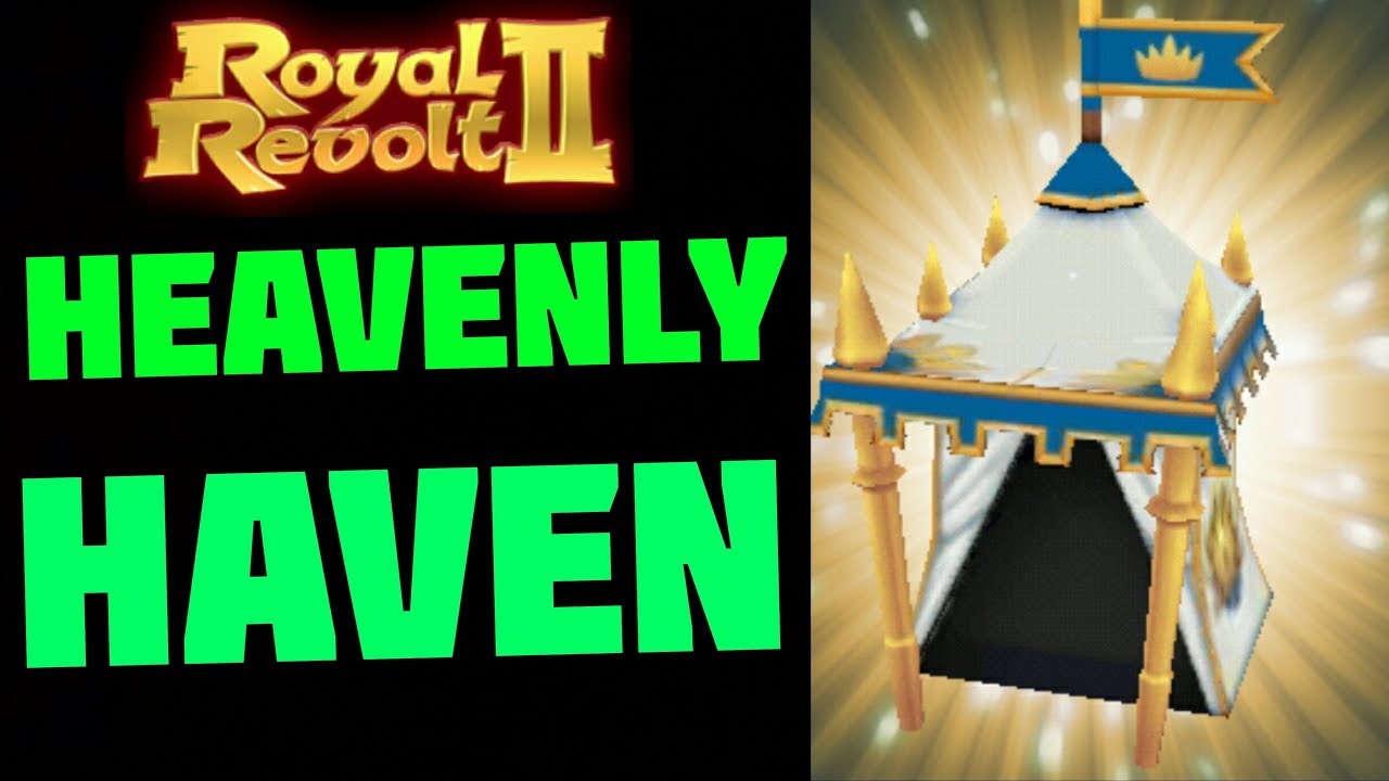 ROYAL REVOLT 2 - HEAVENLY HAVEN TEST & GAMEPLAY