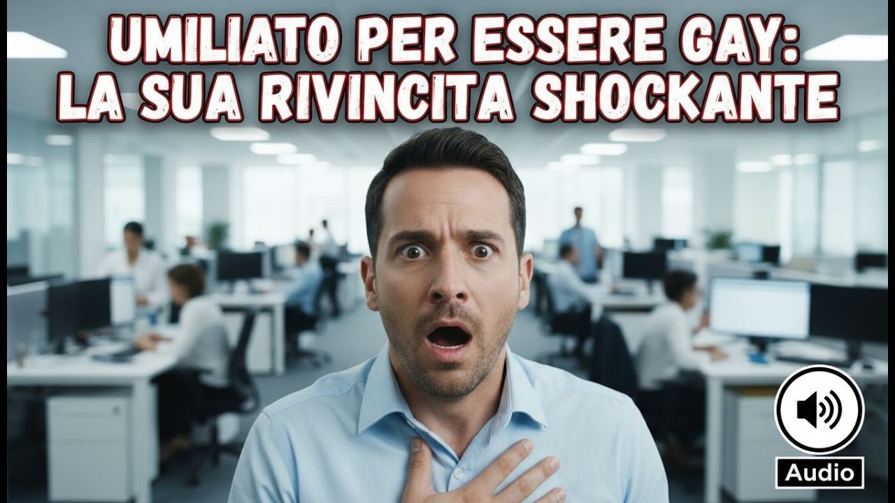 Umiliato al lavoro per essere gay dai colleghi, ha reagito e ha scioccato l'ufficio...