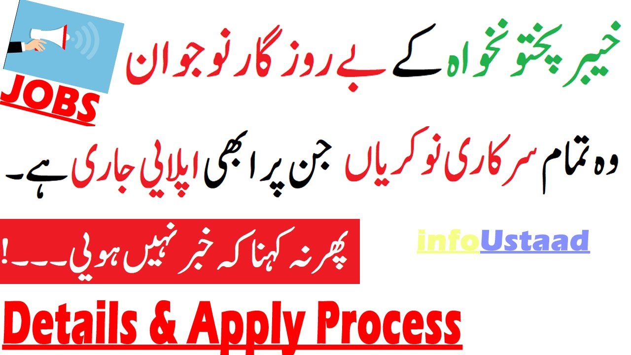 Latest Govt Jobs in KPK | July 2025 Vacancies | ETEA Latest Jobs 2025 KPK | InfoUstaad