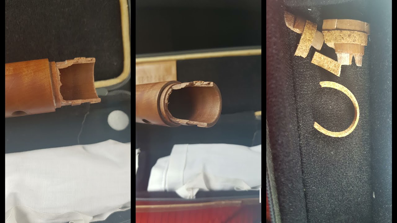 Renowacja fletu tenorowego / Tenor flute restoration - timelapse