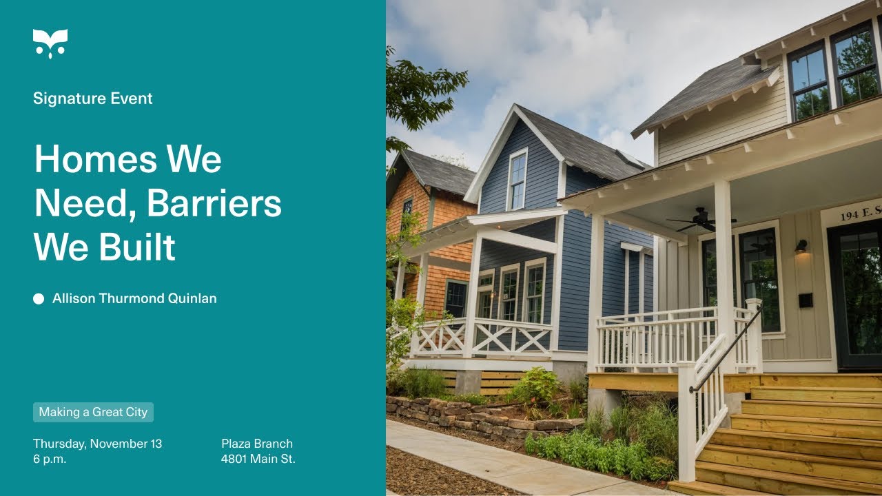 Homes We Need, Barriers We Built