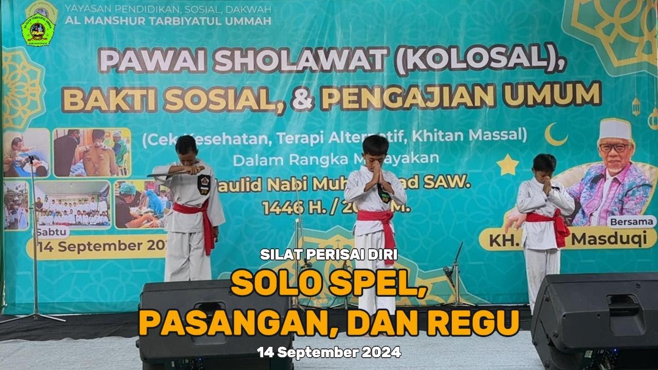 Solo Spel, Pasangan, dan Regu | Silat Perisai Diri