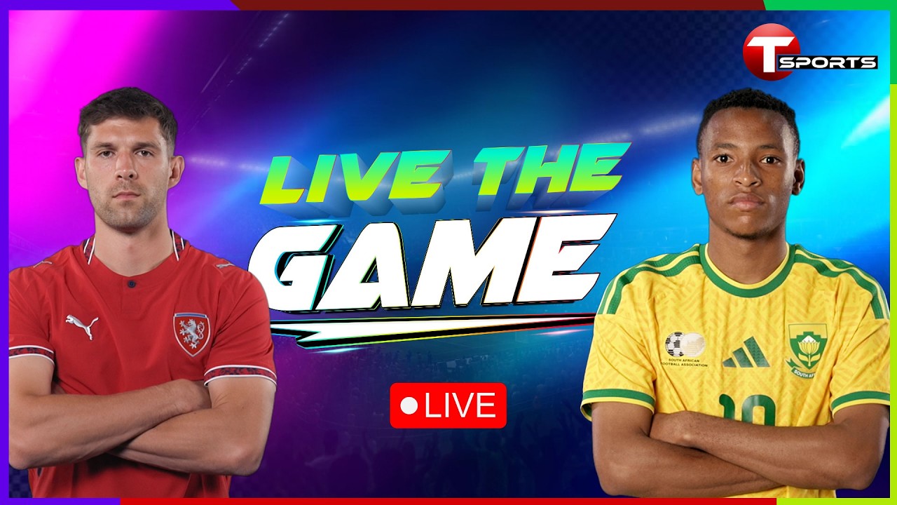 LIVE | Czechia vs South Africa | Live The Game  | FIFA World Cup 2026 | T Sports