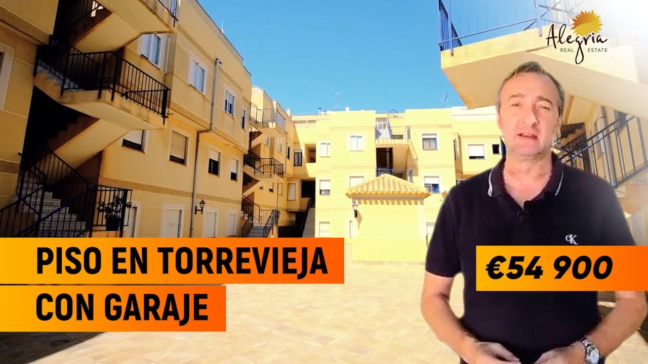 Torrevieja España / Piso en Torrevieja con garaje – 54 900 €